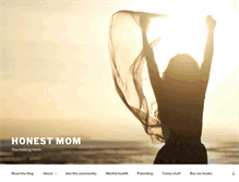 Tablet Screenshot of honestmom.com